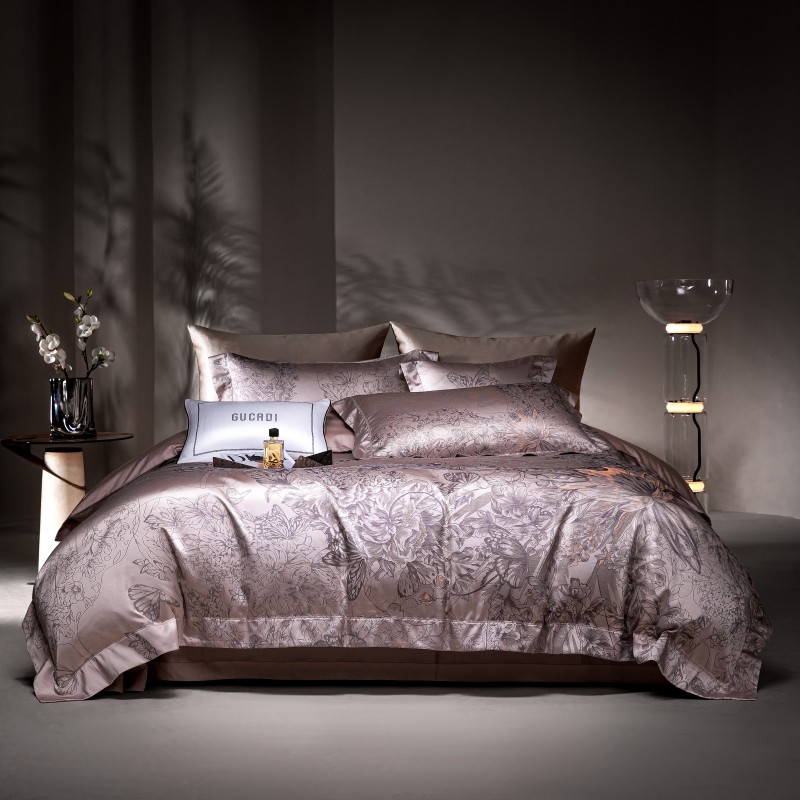 Brown Premium Jacquard Luxury  - đánh giá và giá Home Textiles Premium