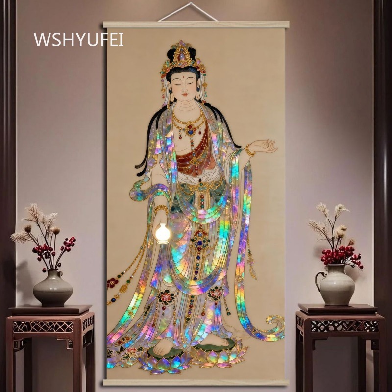 Chinese Style Buddhist Guanyin - đánh giá và giá Home Textiles & Decorations