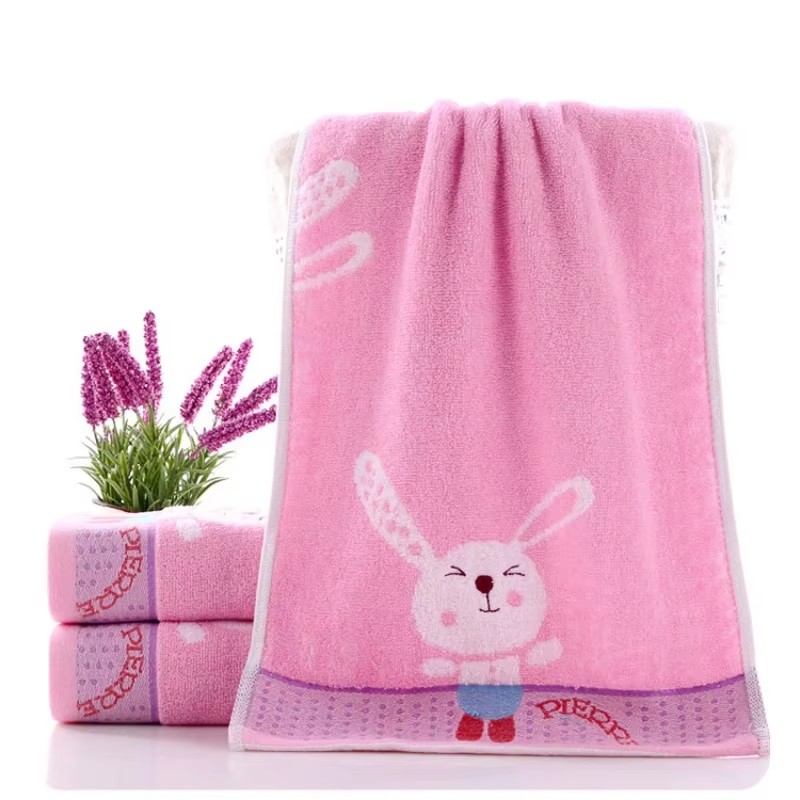1pcs Pure Cotton Children's To - đánh giá và giá Home Textiles Face Towel