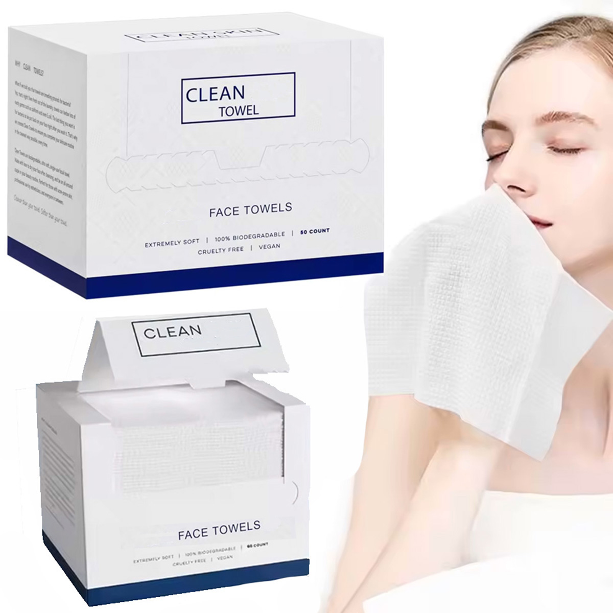 50Pcs/Box Disposable Face Towe - đánh giá và giá Home Textiles Face Towel