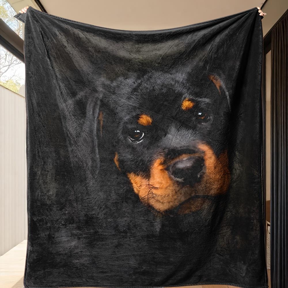 Black and brown dog face patte - đánh giá và giá Home Textiles Face Towel