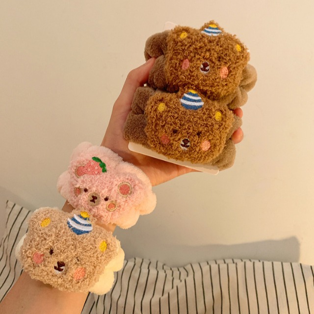 1Pair Cartoon Bear Face Wash H - đánh giá và giá Home Textiles Face Towel